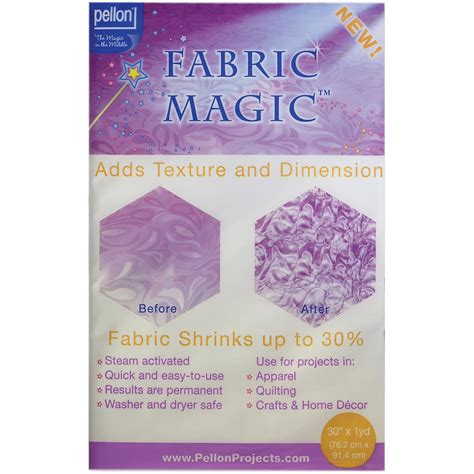 Texture mbgic shrinking fabric